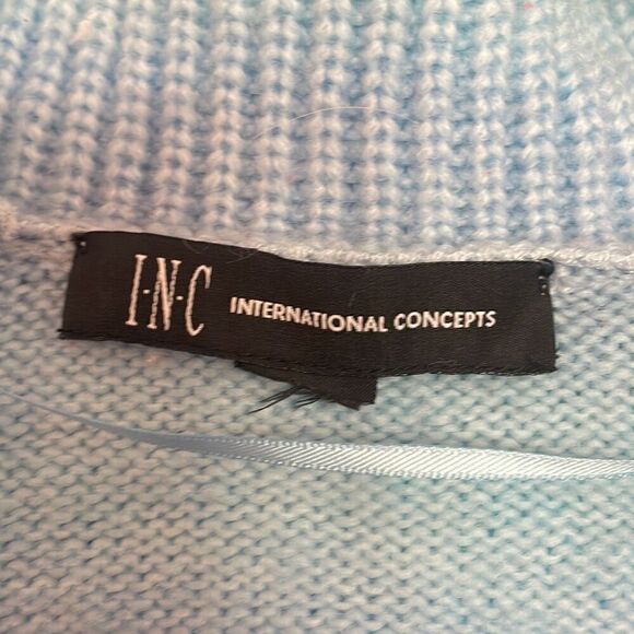 I.N.C. International Concept collared ombre knit sweater XL - Picture 4 of 9